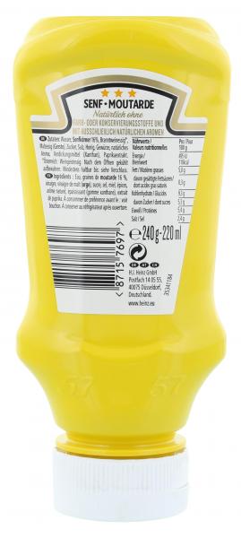 Heinz American Mustard mild