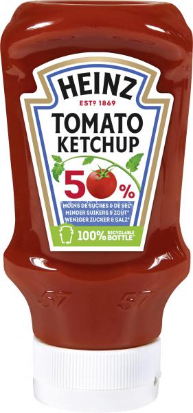 Heinz Tomato Ketchup 50% weniger Zucker