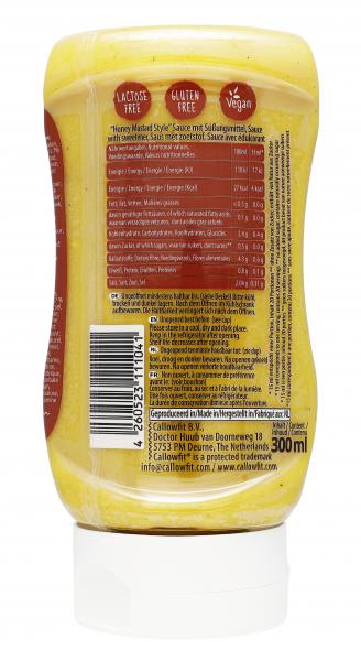Callowfit Honey Mustard Style Sauce 0%
