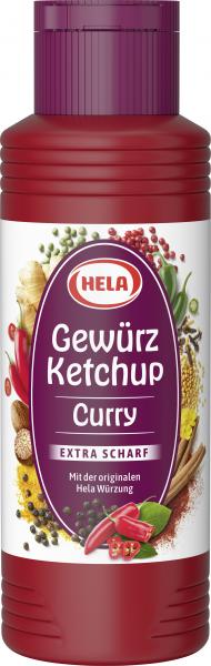 Hela Gewürz Ketchup Curry Extra scharf