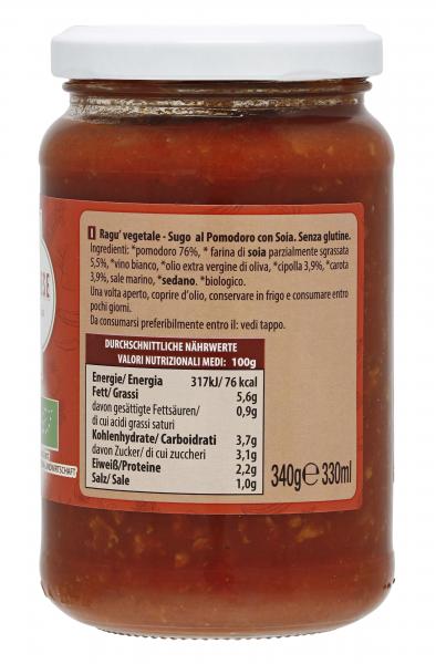 Bio Gusti Tomatensauce vegane Bolognese