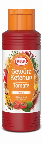 Hela Tomaten Gewürz Ketchup mild