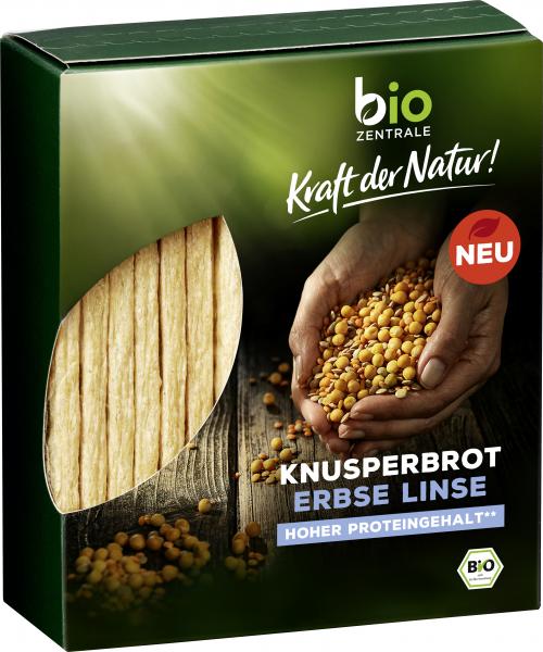 Biozentrale Knusperbrot Erbse Linse
