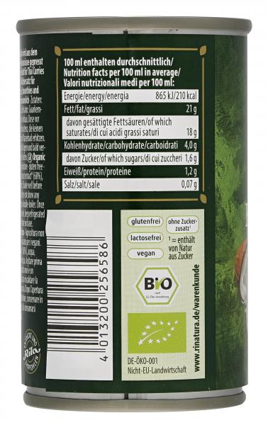 Rinatura Bio Daily Green Premium Kokosnussmilch