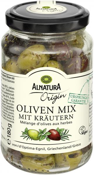 Alnatura Oliven Mix mit Kräutern