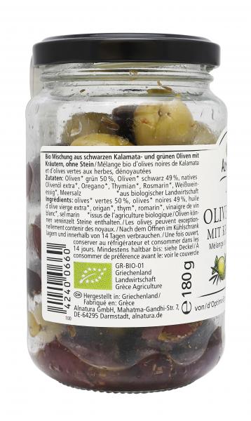 Alnatura Origin Oliven Mix mit Kräutern