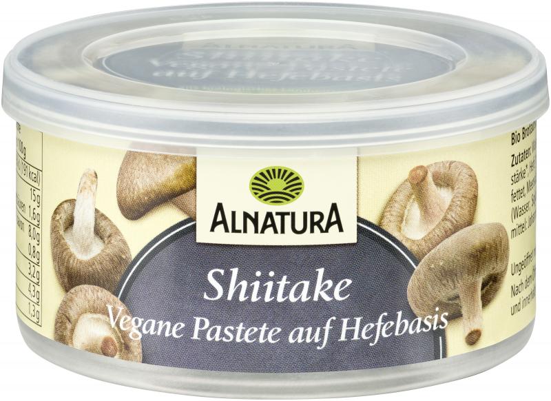 Alnatura Vegane Pastete auf Hefe-Basis Shiitake