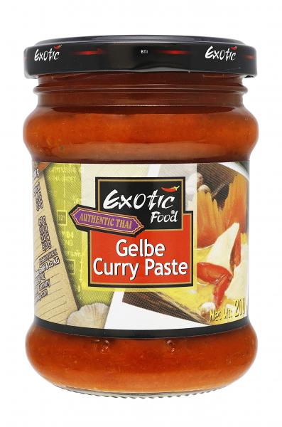 Exotic Food Curry Paste Gelb