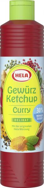 Hela Gewürz Ketchup Curry Delikat 30% weniger Zucker