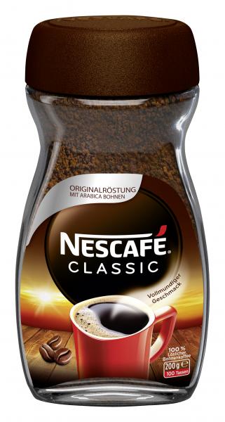 Nescafé Classic löslicher Bohnenkaffee