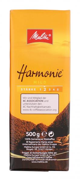 Melitta Harmonie Kaffee mild