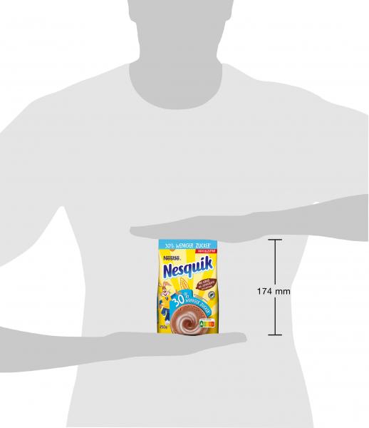 Nestlé Nesquik kakaohaltiges Getränkepulver zuckerreduziert