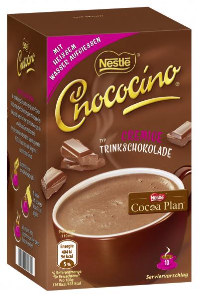 Nestlé Chococino Trinkschokolade, Faltschachtel