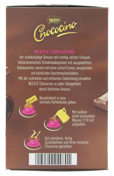 Nestlé Chococino Trinkschokolade, Faltschachtel