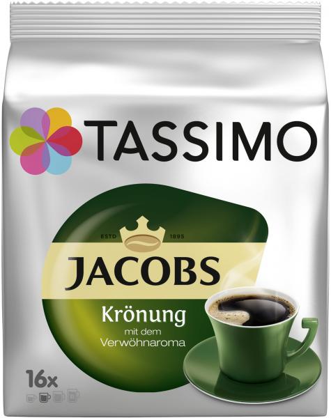 Tassimo Kapseln Jacobs Krönung, 16 Kaffeekapseln