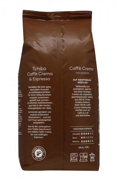 Tchibo Caffè Crema Vollmundig Ganze Bohne
