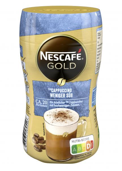 Nescafé Gold Typ Cappuccino weniger süß