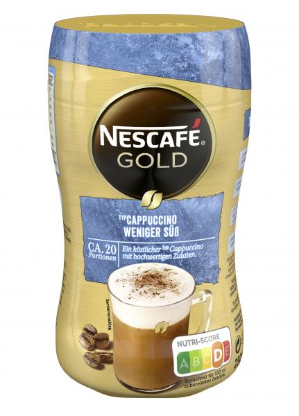 Nescafé Gold Typ Cappuccino weniger süß