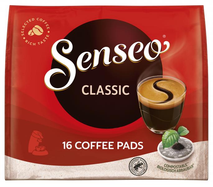 Senseo Pads Classic UTZ zertifiziert, 16 Kaffepads