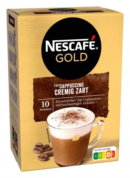 Nescafé Gold Typ Cappuccino cremig zart