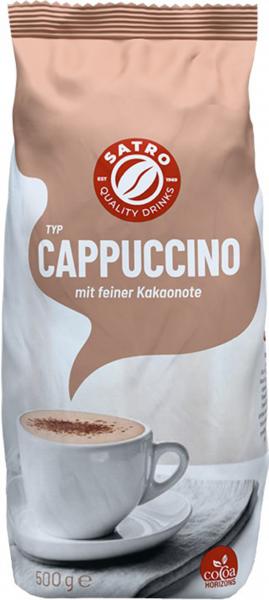 Satro Cappuccino mit feiner Kakaonote