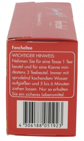 Jeden Tag Fencheltee