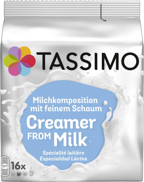 Tassimo Kapseln Milchkomposition, 16 Milch Kapseln