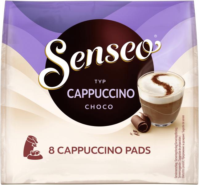 Senseo Pads Cappuccino Choco, 8 Kaffeepads 