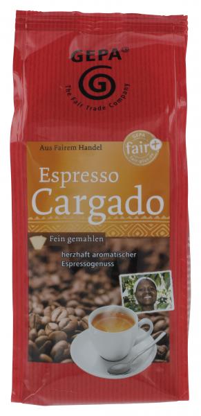 Gepa Espresso Cargado gemahlen