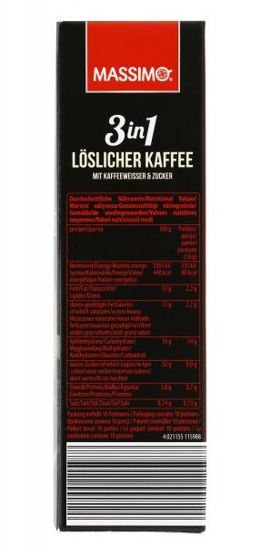 Massimo 3in1 löslicher Kaffee