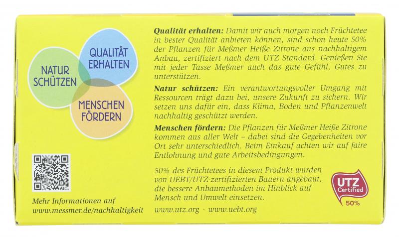 Meßmer Heiße Zitrone