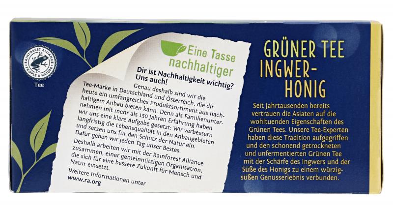 Meßmer Grüner Tee Ingwer-Honig