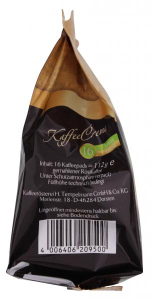 Valentinos Kaffee Crema Pads