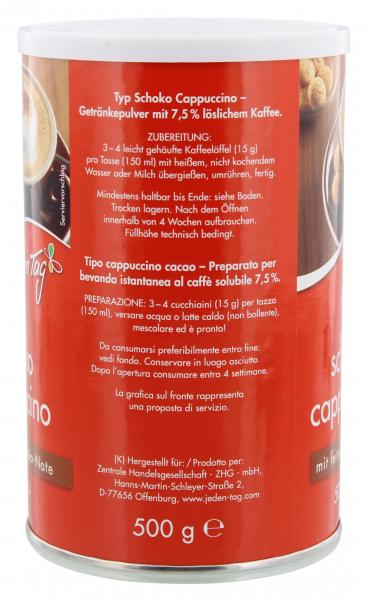 Jeden Tag Schoko Cappuccino