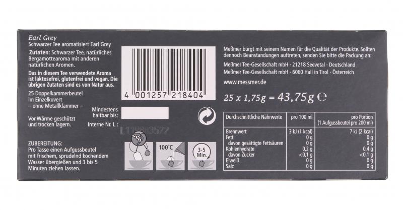 Meßmer Earl Grey