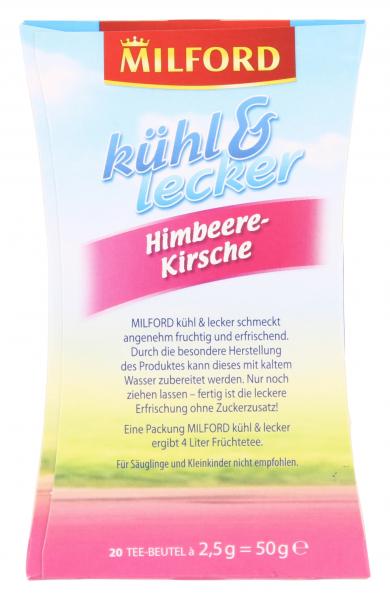 Milford kühl & lecker Himbeere-Kirsche