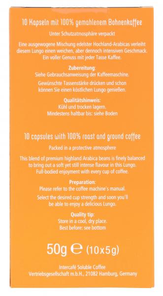 Grandos Pronto Kaffee-Kapseln Lungo aromatisch