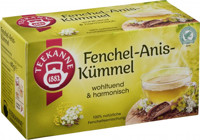 Teekanne Fenchel-Anis-Kümmel