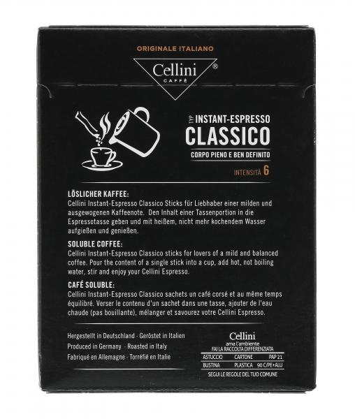 Cellini Instant-Espresso Sticks