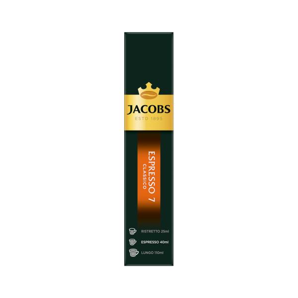 Jacobs Kaffeekapseln Espresso 7 Classico, 10 Kapseln