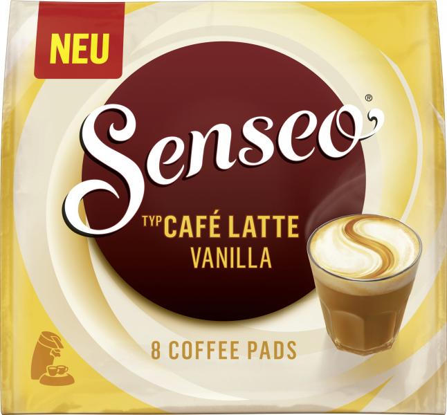 Senseo Pads Café Latte Vanilla, 8 Kaffeepads  