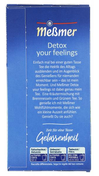 Meßmer Grüner Tee Detox Brennessel