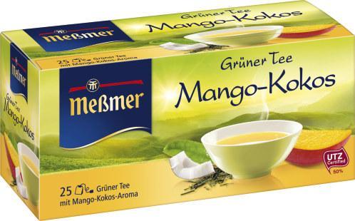 Meßmer Grüner Tee Mango-Kokos