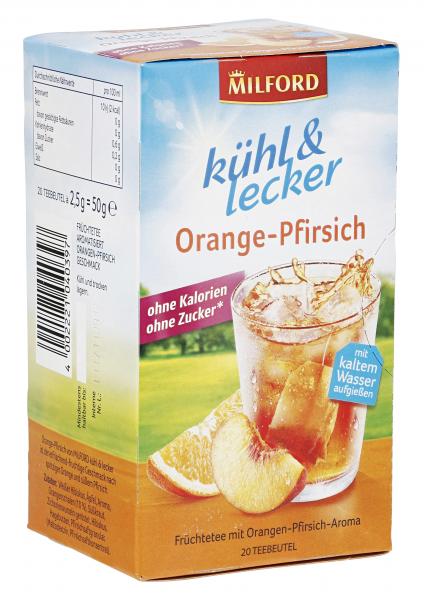 Milford kühl & lecker Orange-Pfirsich