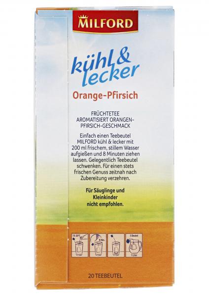 Milford kühl & lecker Orange-Pfirsich