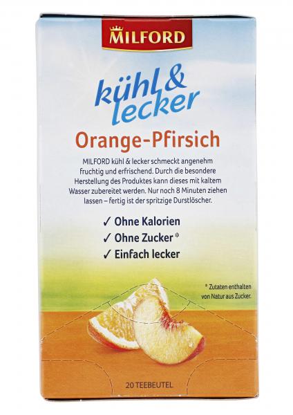 Milford kühl & lecker Orange-Pfirsich