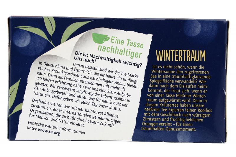 Meßmer Wintertraum Zimtstern-Orange 