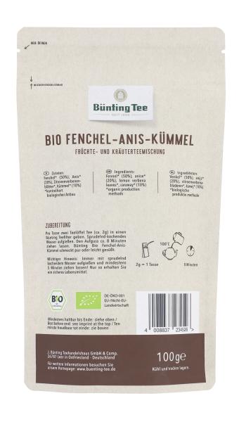 Bünting Bio Tee Fenchel-Anis-Kümmel
