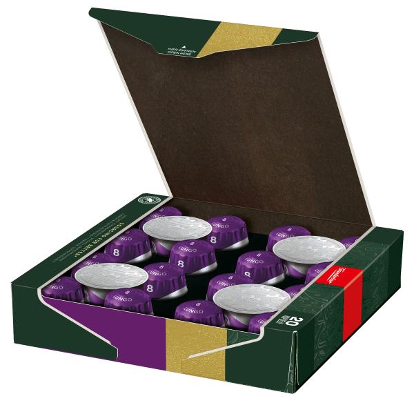 Jacobs Kaffeekapseln Lungo 8 Intenso 20 Nespresso