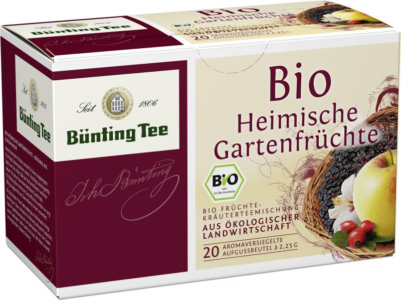 Bünting Tee Bio Heimische Gartenfrüchte